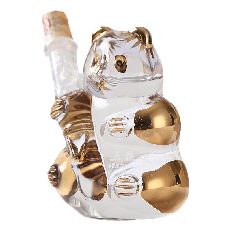 五粮液熊猫52度浓香型礼盒小酒