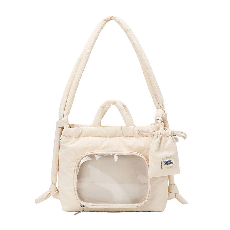 meowbunny自制小食量痛包斜挎单肩包二次元日常休闲包谷娃吧唧包