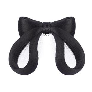 儿童汉服假发包古风一体式懒人发髻发饰古装头饰女蝴蝶结盘发造型