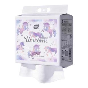 植护纯棉洗脸巾新生婴儿用100%全棉洁面巾加厚悬挂式一次性棉柔巾