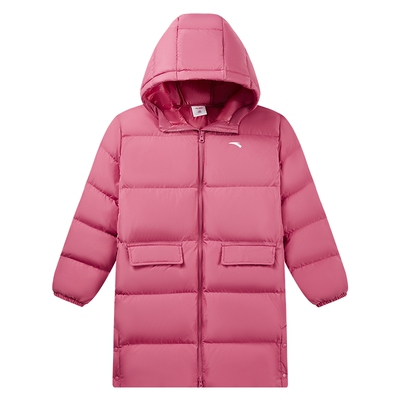 安踏儿童男女童中长羽绒服