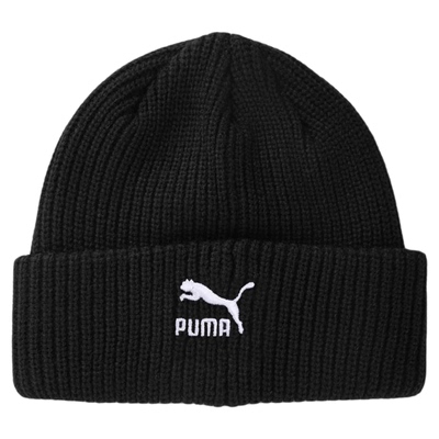PUMA彪马毛线帽男女冬季户外冷帽针织保暖骑行绒线帽运动帽022848