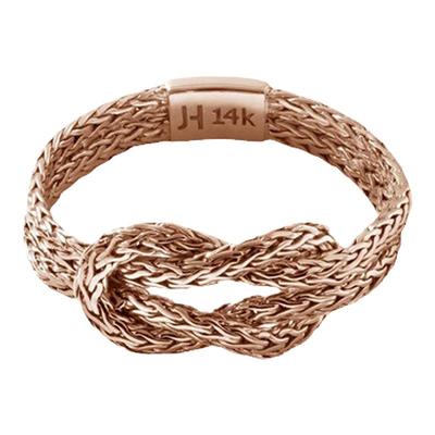 JH玫瑰金戒指小众高级轻奢