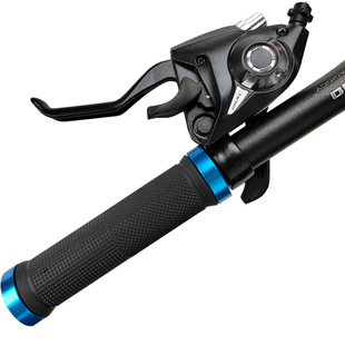 山地自行车配件变速器指拨连体刹车把一体8三前拨档21速调7铝合金