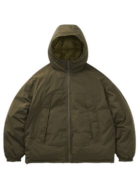 714street两面穿连帽棉服