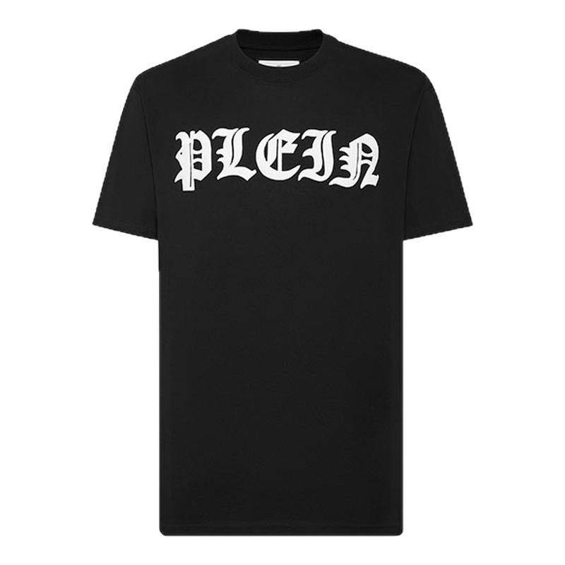 PHILIPP PLEIN 男士Gothic Plein圆领短袖T恤夏季宽松上衣