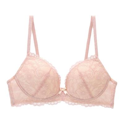 华歌尔温柔蕾丝小巧舒适无钢圈