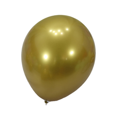 金属色加厚气球客厅乳胶气球防爆