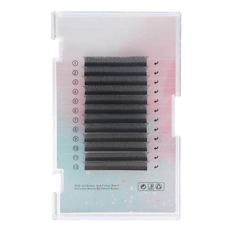 0.05三叶草嫁接睫毛柔软水貂毛双y型3D仙朵一秒开花w型浓密混合