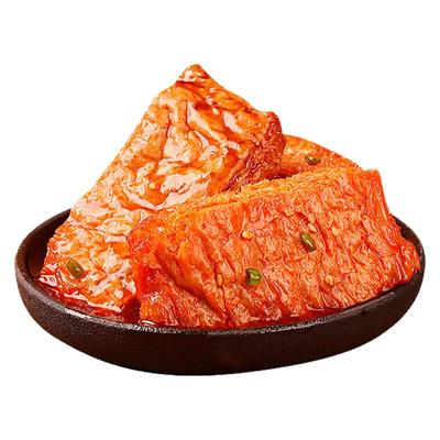 香辣手撕素牛排开袋即食