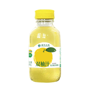 双柚汁饮料胡柚汁香柚青柚清爽饮品云南嘉华小苏果汁300mlX12瓶装