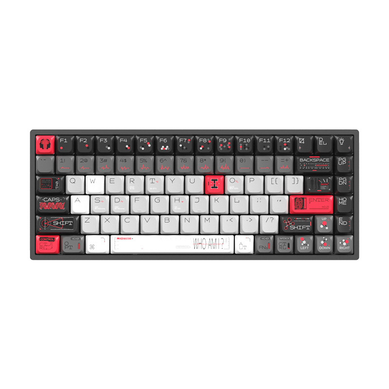 keychron Z7MAX三模矮轴机械键盘Gasket轻薄84键Mac/Win双系统铝
