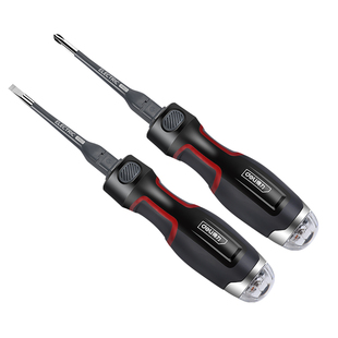 得力电笔高扭力测断线电工专用多功能智能感应检测试螺丝刀测电笔