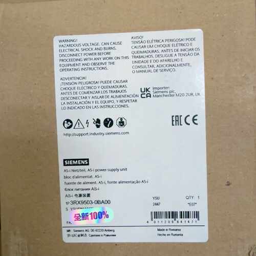 〔议价-可维修〕3RX9503-0BA00 AS-i电源 未 二手均有货