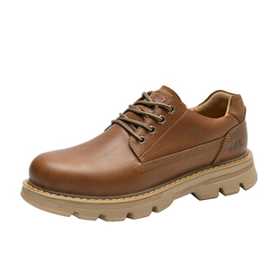 MELLEN名郎男鞋新品户外经典牛皮工装鞋舒适低帮百搭耐磨休闲鞋男