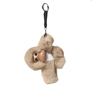 书包背包挂饰獭兔毛小猴子玩偶可爱卡通毛绒公仔车钥匙扣包包挂件