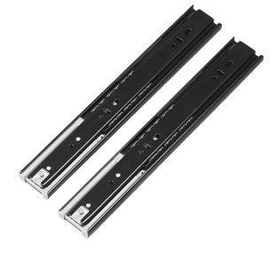 顶固抽屉滑轨导轨条三节轨静音阻尼缓冲抽拉推拉橱柜滑道轨道侧装