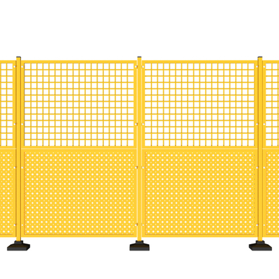 无需打孔冲孔围挡移动方便