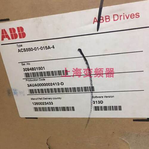 议价原装ABB1.5KW变频器自动自动ACS550-01-04A1-4矢量型380V质保