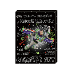 3D-JP迪士尼系列巴斯光年366片挂墙时钟拼图礼物 一飞冲天HK1034