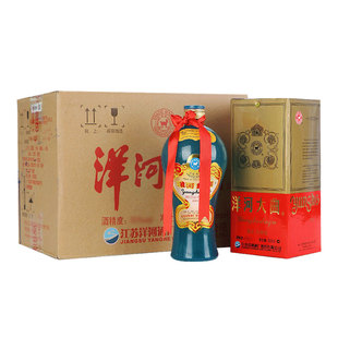 洋河大曲老天蓝38度500ml*6瓶整箱浓香型白酒粮食酒口粮酒送礼