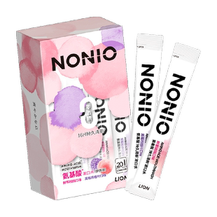 【檀健次同款】狮王NONIO氨基酸持久清新漱口水无酒精条状12ml*20