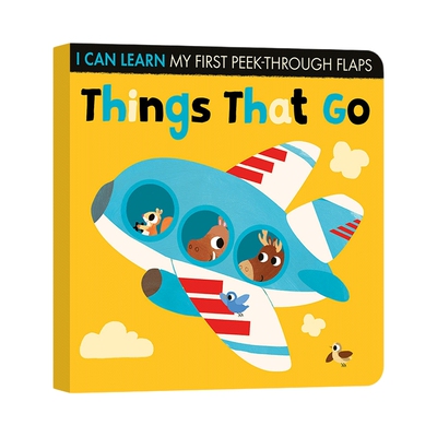 英文原版绘本 Things That Go 进展的东西 纸板书 绘本 英文版 进口英语原版书籍儿童全英语书
