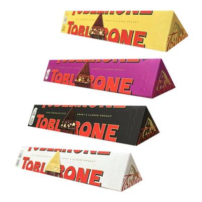 进口瑞士三角牛奶巧克力黑巧纯可可脂休闲解馋小零食品果仁碎夹心