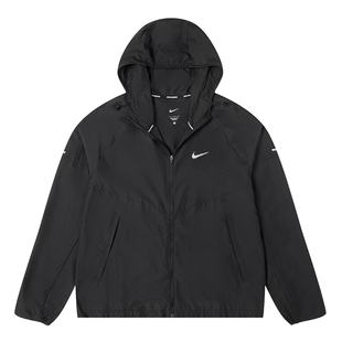 Nike耐克速干连帽外套男装2026夏季新款跑步训练运动服防风衣夹克