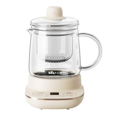 小熊养生壶多功能mini玻璃养生杯