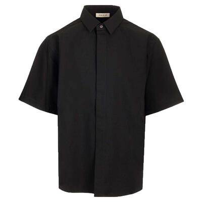 FEAR OF GOD 春夏男士商务休闲纯色短袖衬衫银泰百货 301574