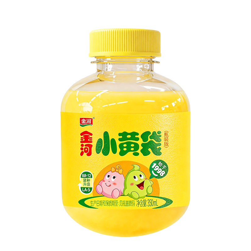 宁夏金河小黄瓶酸奶儿童零食乳酸含乳饮料