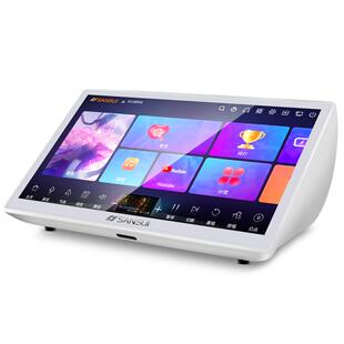 山水C6国际版点歌机家庭ktv卡拉OK一体机唱歌机全套设备家用套装