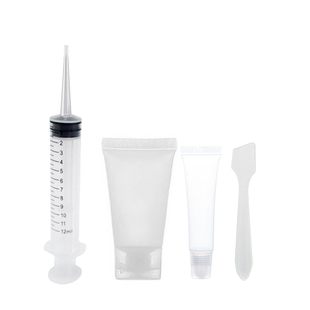 洁面乳液护手霜分装工具全套组合！便携小样软管化妆品针筒旅行装