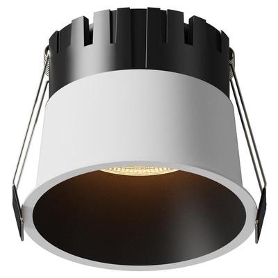 极窄边框射灯山丘防眩LED嵌入式55开孔智能筒灯3500K客厅无主灯