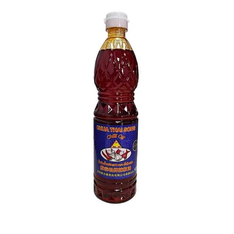 蔡泰松辣椒油720ml*12瓶泰式辣椒油香蕉膏冬阴功红汤油火锅炒菜