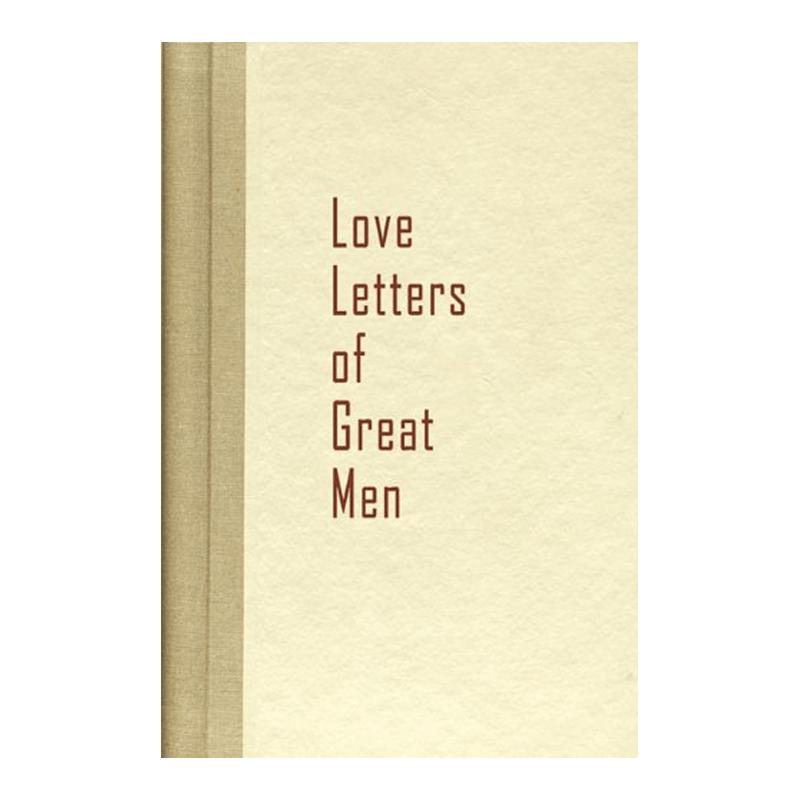 现货 英文原版 伟人的情书 电影《欲望都市》Carrie看的书 Love Letters of Great Men
