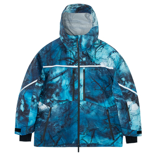 exciTING&ALPVILE联名专业滑雪服单板男女全压胶防风防水衣裤套装