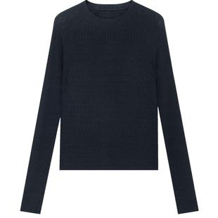 【100%绵羊毛】BLUE ERDOS冬季miu系肌理感打底针织衫上衣女