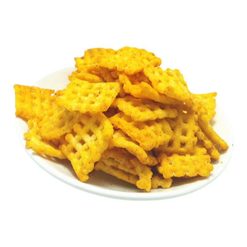 陜西特產(chǎn)休閑零食大地貓308g*5袋大包袋裝豆香粗糧雜糧鍋巴麻辣味