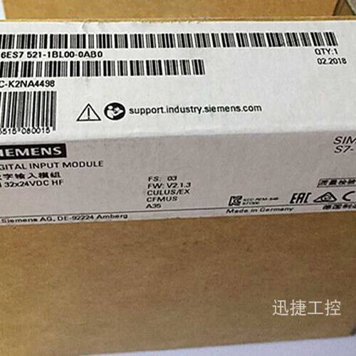 议价议价6ES7521-1BL00-0AB0西门子S7-1500数字量输入模块DI32xDC