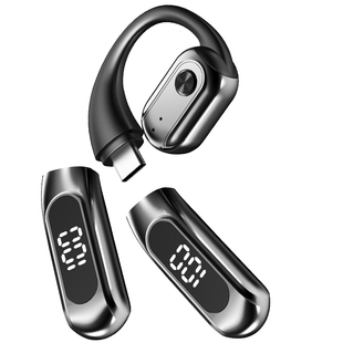 秒换电池无线商务蓝牙耳机2025新款超长续航不入耳运动骨传导耳机