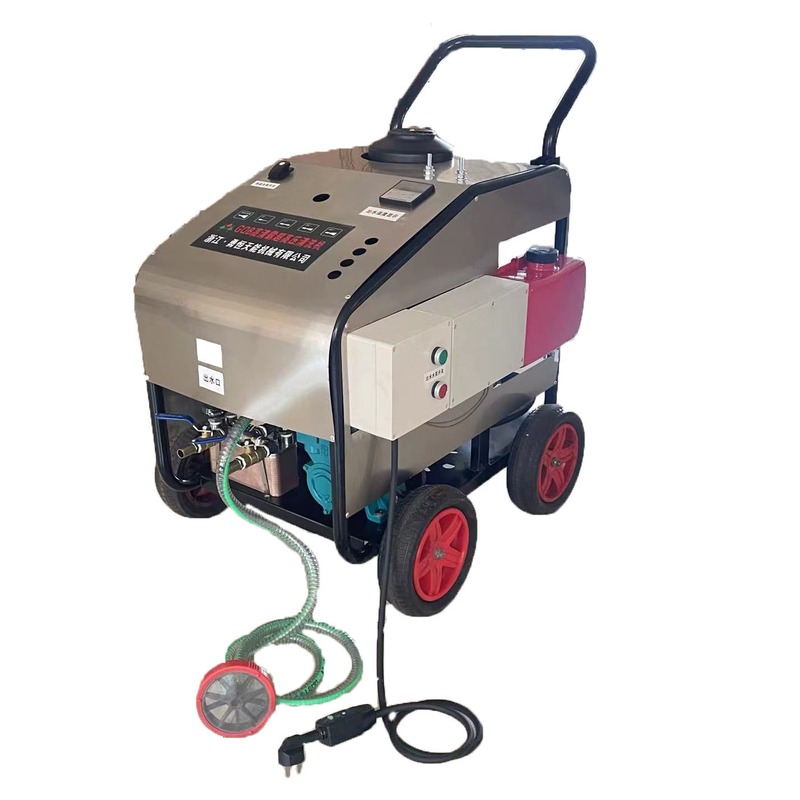厂家直供 加热加压一体机 热水高压清洗机电加热轮式拖动式