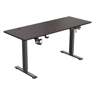 实木电动升降桌家用办公书桌智能电脑桌可升降电竞桌子学习工作台