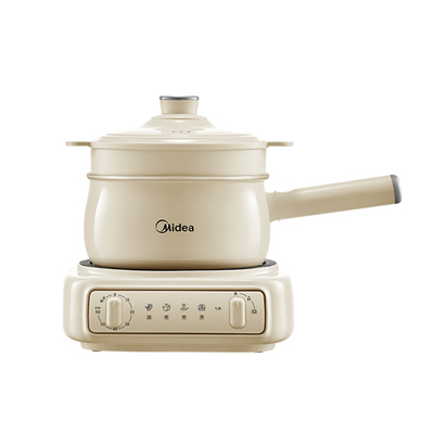 【新品】美的分体电热火锅家用宿舍多功能电煮锅官方正品XZC2061