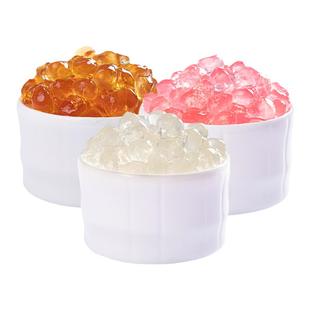广禧寒天晶球1kg*12包整箱 免煮脆波波啵啵珍珠奶茶店专用原配料