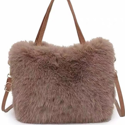 毛毛手提包2025新款秋冬高级感