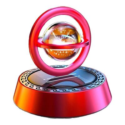 太阳能光感车载香薰麋鹿固体双环