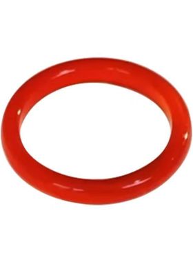 青梅绿茶小众设计白茶清欢荔枝冻素圈仿玉戒指女江南烟雨古风素戒