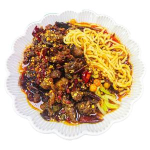 重庆辣子鸡面鲜面爽滑实体店味道